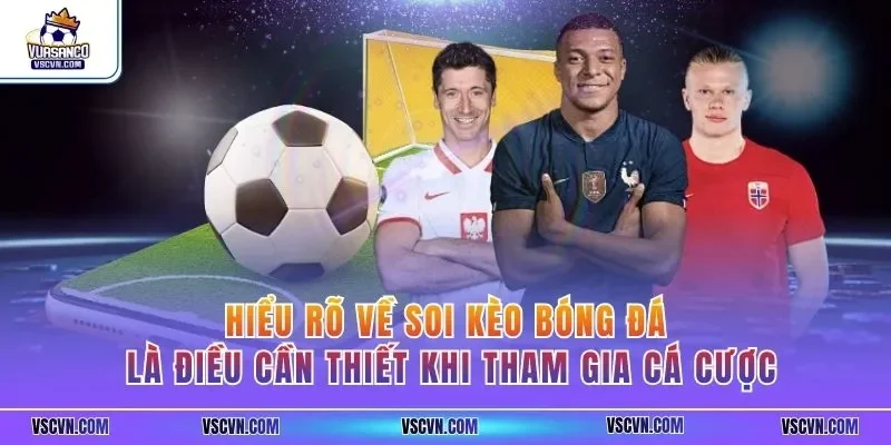 Hiểu rõ về soi kèo bóng đá là điều cần thiết khi tham gia cá cược