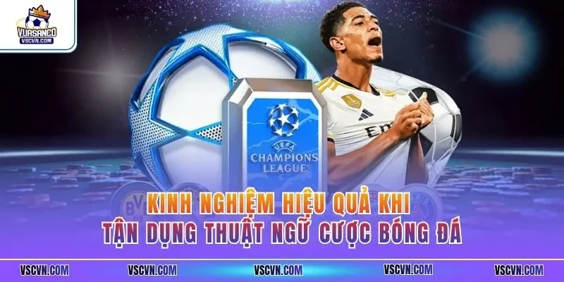 Kinh nghiệm hiệu quả khi tận dụng thuật ngữ cược bóng đá