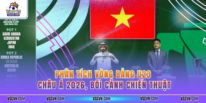 Phân tích vòng bảng U23 châu Á 2026, bối cảnh chiến thuật
