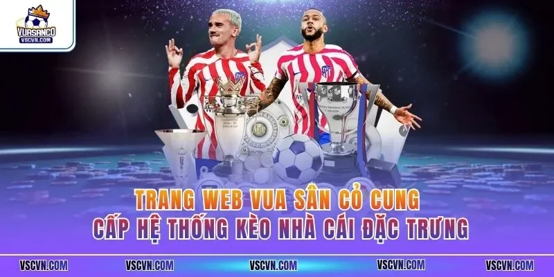 Trang web Vua Sân Cỏ cung cấp hệ thống kèo nhà cái đặc trưng